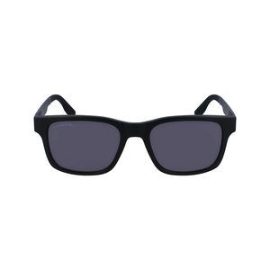 New Lacoste Junior L-3656S 002 Matte Black Sunglasses with Grey Lenses